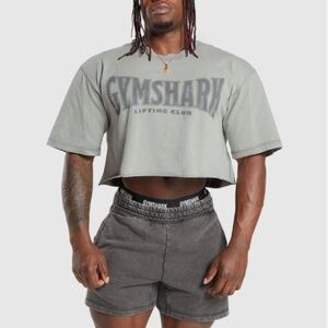 Gymshark Heritage Washed Crop T-Shirt